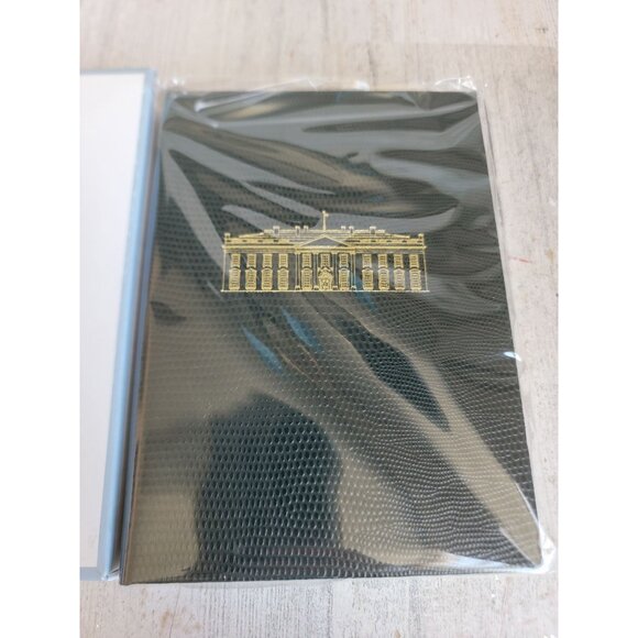 White House dark green notebook association miniature journal - Picture 2 of 6